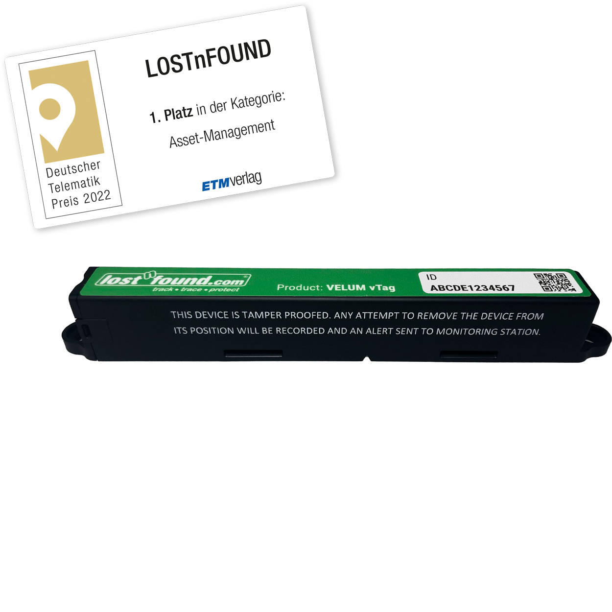 LOSTnFOUND® VELUMplus II (GPS)